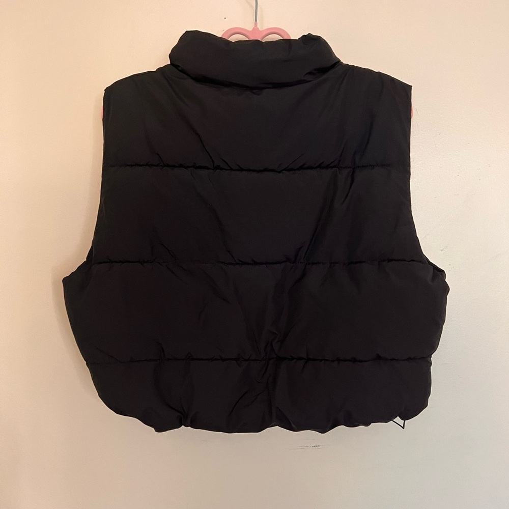 Black Puffer Vest